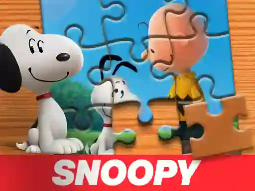 Cluiche Snoopy Jigsaw Puzzle ar líne