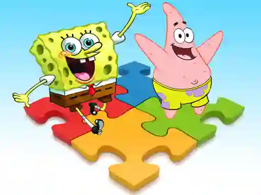 Cluiche SpongeBob Puzzle ar líne