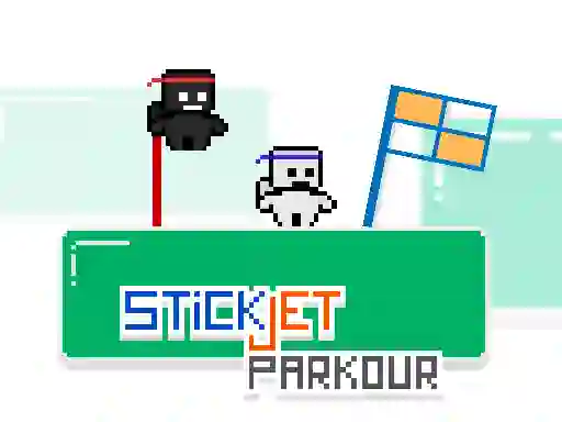 Cluiche StickJet Parkour ar líne