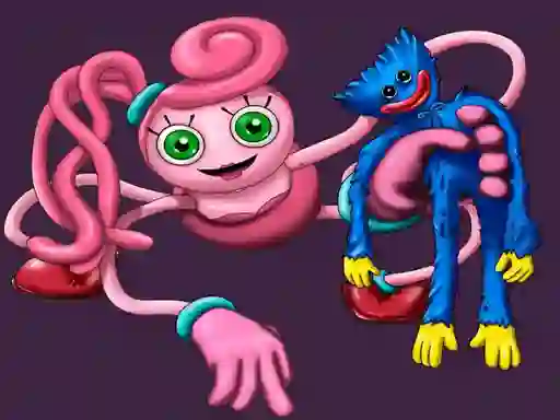 Cluiche Mommy Stikman Vs Huggy Wuggy ar líne