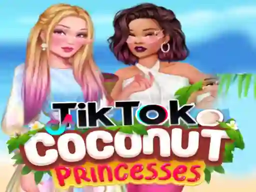 Cluiche TikTok Coconut Princesses ar líne