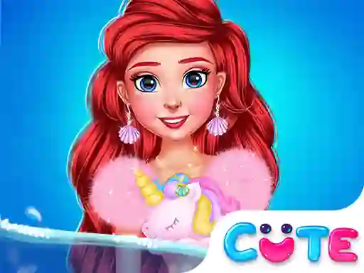 Cluiche Princess Turned Into Mermaid ar líne