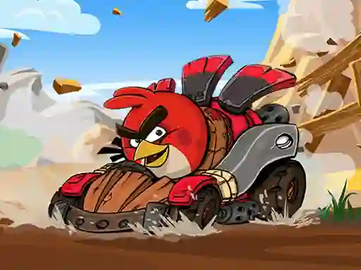 Cluiche Angry Birds Kart Hidden Stars ar líne