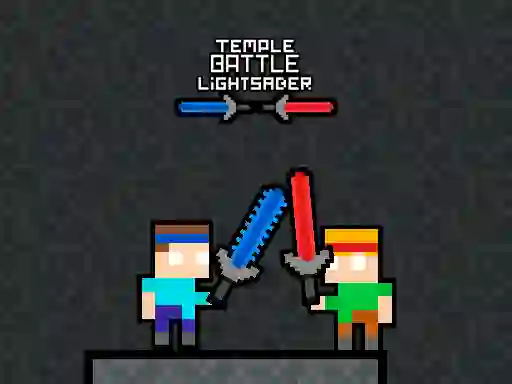 Cluiche Temple Battle Lightsaber ar líne