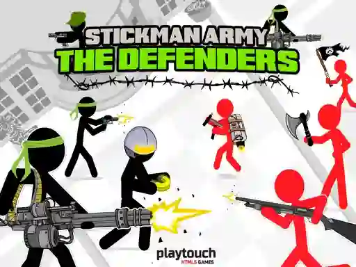Cluiche Stickman Army: The Defenders ar líne