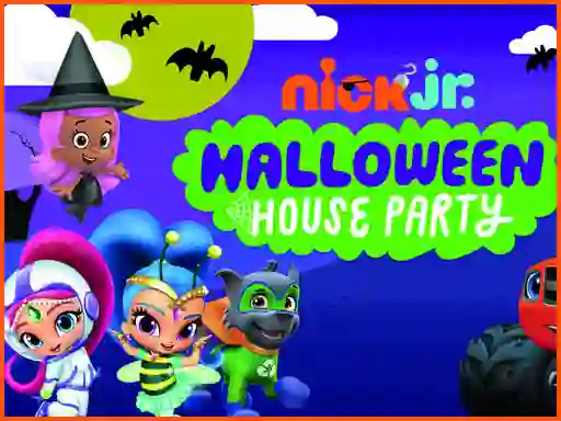 Cluiche Nick Jr. Halloween House Party ar líne