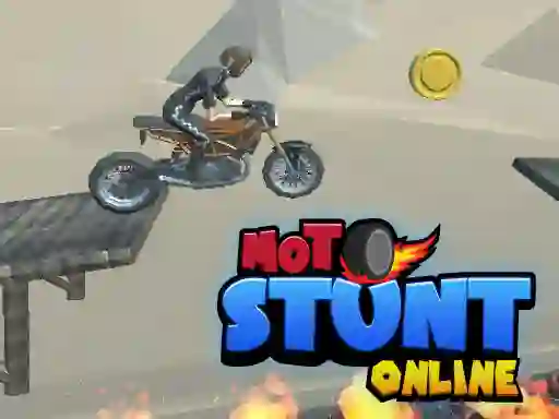 Cluiche Moto Stunt Online ar líne