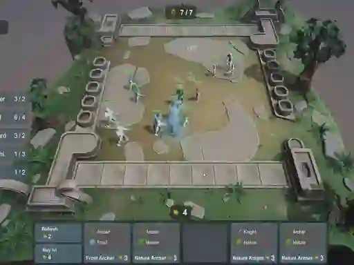 Cluiche Auto Chess ar líne