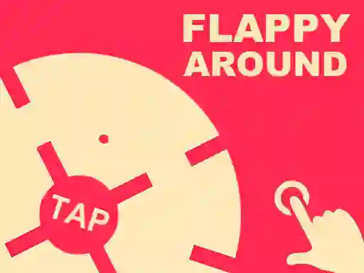 Cluiche Flappy Around ar líne