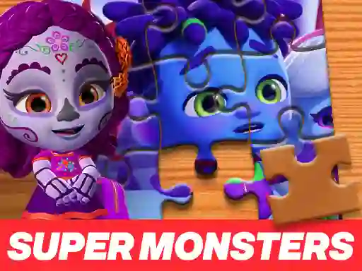 Cluiche Super Monsters Jigsaw Puzzle ar líne