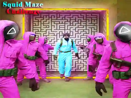 Cluiche Squid Maze Challenge ar líne