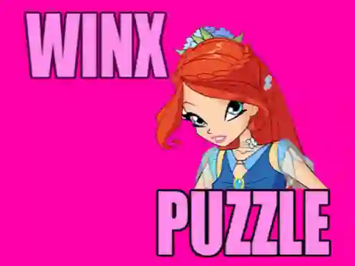 Cluiche Winx Puzzle ar líne