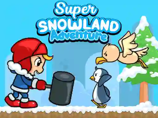 Cluiche Super Snowland Adventure ar líne