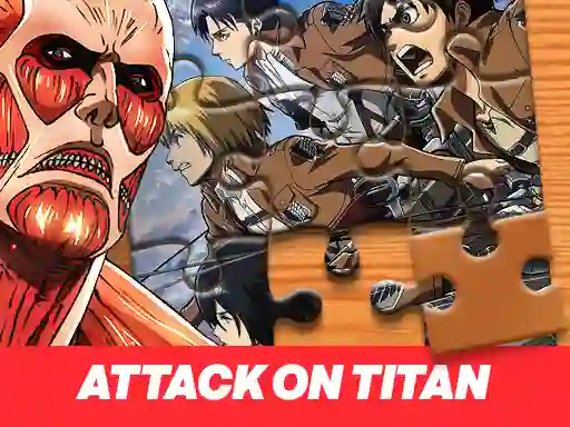 Cluiche Attack on Titan Jigsaw Puzzle ar líne