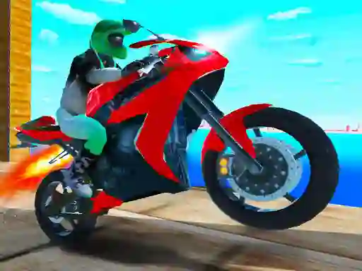 Cluiche Port Bike Stunt ar líne