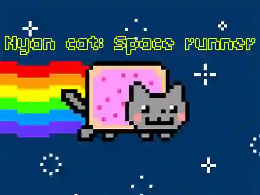 Cluiche Nyan Cat: Space runner ar líne