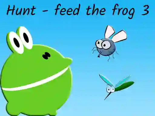 Cluiche Hunt feed the frog 3 ar líne