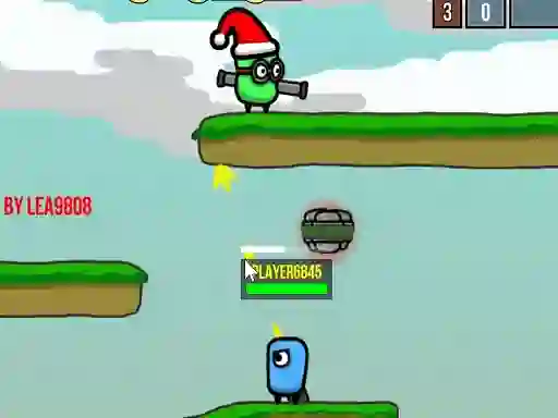 Cluiche Arena 2D Shooting Multiplayer ar líne