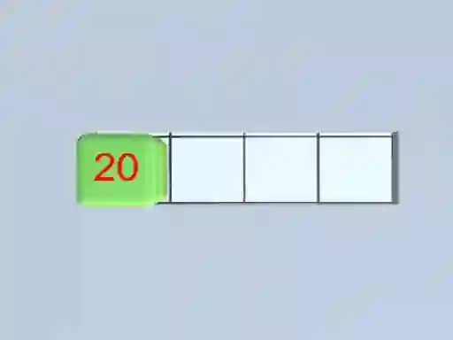 Cluiche Number Box Swipe ar líne