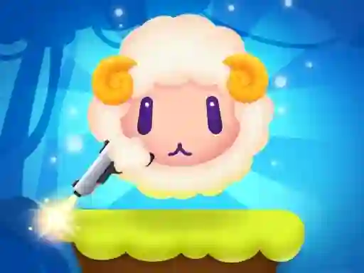 Cluiche Crazy Sheep Hooper ar líne