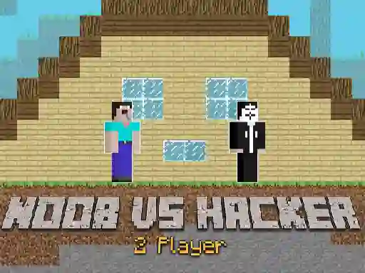 Cluiche Noob vs Hacker 2 Player ar líne