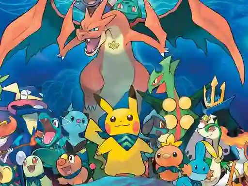Cluiche Pokemon Memory ar líne