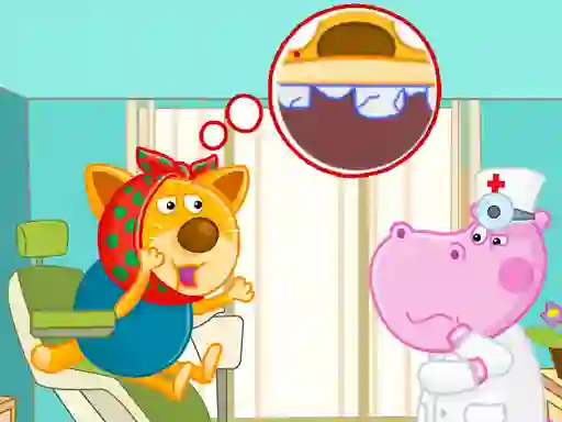Cluiche Hippo Dentist ar líne