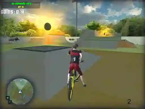 Cluiche Bmx Xtreme 3D Stunt ar líne