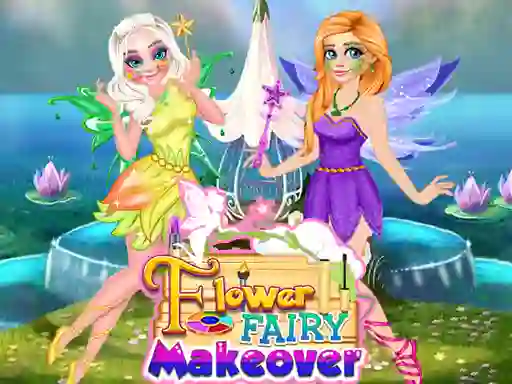 Cluiche Flower Fairy Makeover ar líne