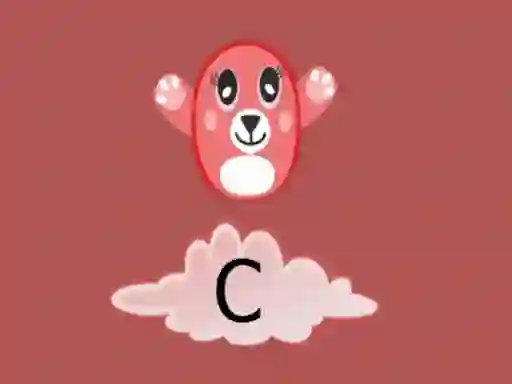Cluiche Jump Over Alphabets ar líne