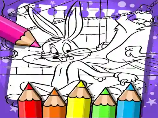 Cluiche Bugs Bunny Coloring Book ar líne