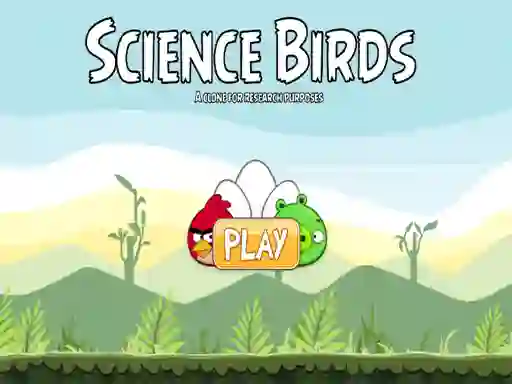 Cluiche Science Birds ar líne