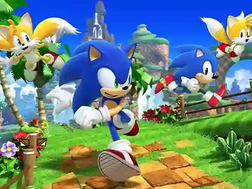 Cluiche Sonic Adventure Run ar líne