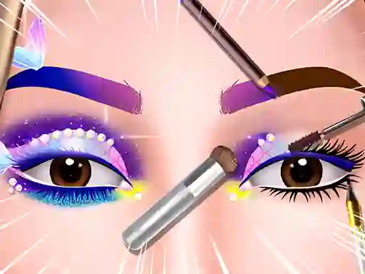Cluiche Eye Art Perfect Makeup Artist ar líne