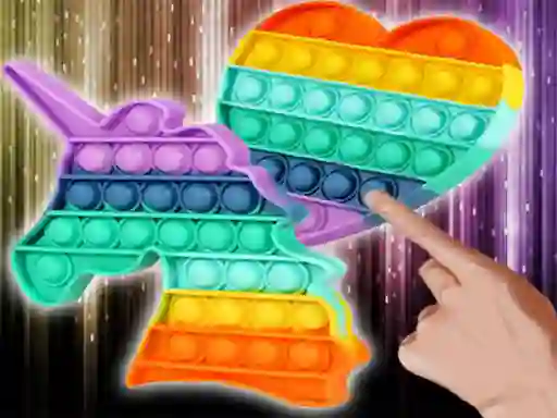 Cluiche Pop It Fidget : Anti Stress ar líne