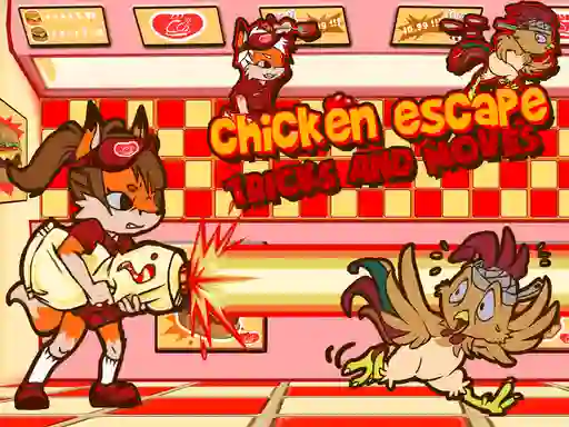Cluiche Chicken Escape Tricks and moves ar líne