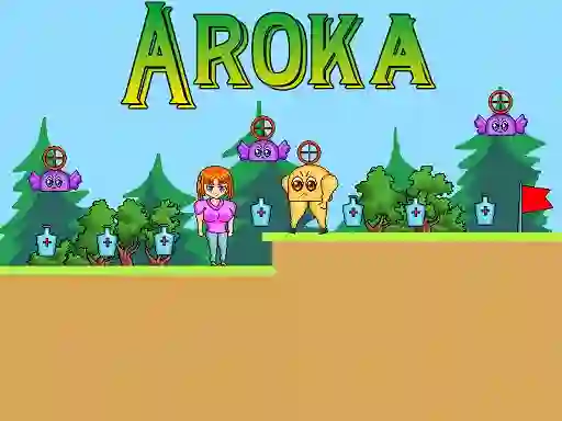 Cluiche Aroka ar líne