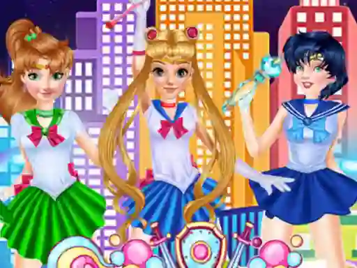 Cluiche Sailor Moon Cosplay Show ar líne