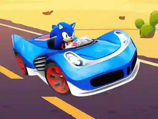 Cluiche Sonic Racing Jigsaw ar líne