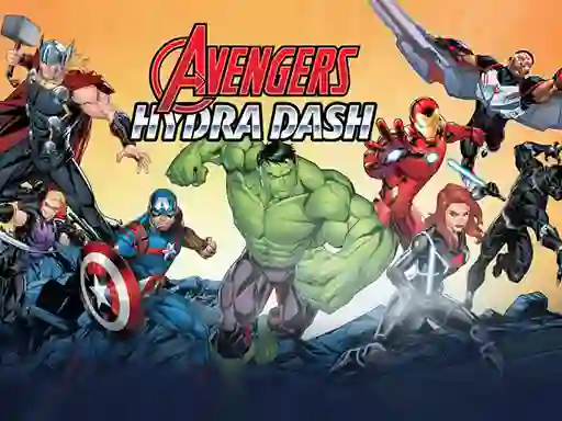 Cluiche Superheroes Avengers Hydra Dash ar líne