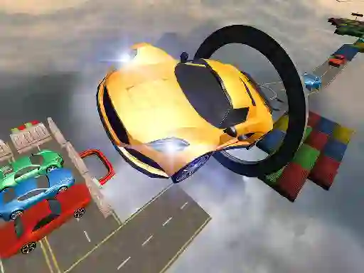 Cluiche Car Stunts Challenge ar líne