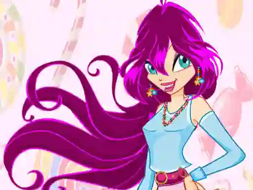 Cluiche Winx Candy Girl ar líne
