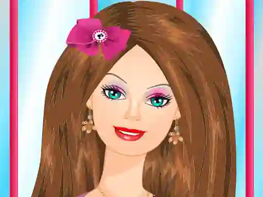 Cluiche Barbie Party Makeup ar líne