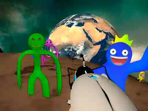 Cluiche Nextbots: Backrooms Sandbox ar líne