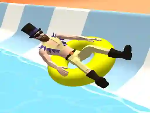 Cluiche Aquapark.io Water Slide Park ar líne