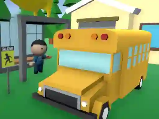 Cluiche School Bus Simulator 2019 ar líne