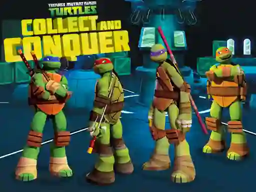 Cluiche Teenage Mutant Ninja Turtles: Collect and Conquer ar líne