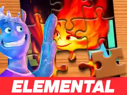 Cluiche Elemental Jigsaw Puzzle ar líne