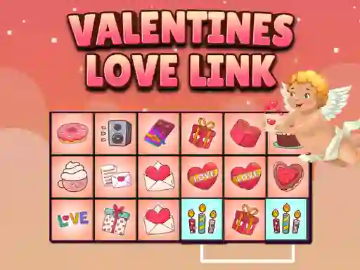 Cluiche Valentines Love Link ar líne