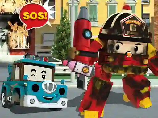 Cluiche Robot Car Emergency Rescue 2 ar líne